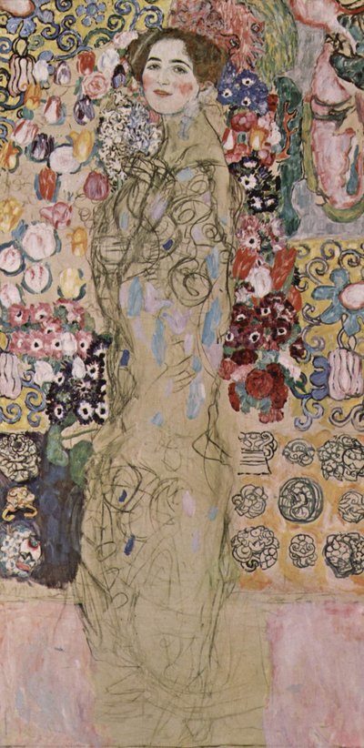 Porträt von Maria Munk von Gustav Klimt